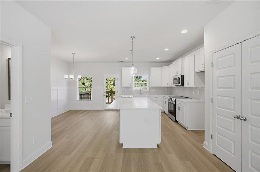 Furnished interior view inside a new home in , Mableton (Image 4).