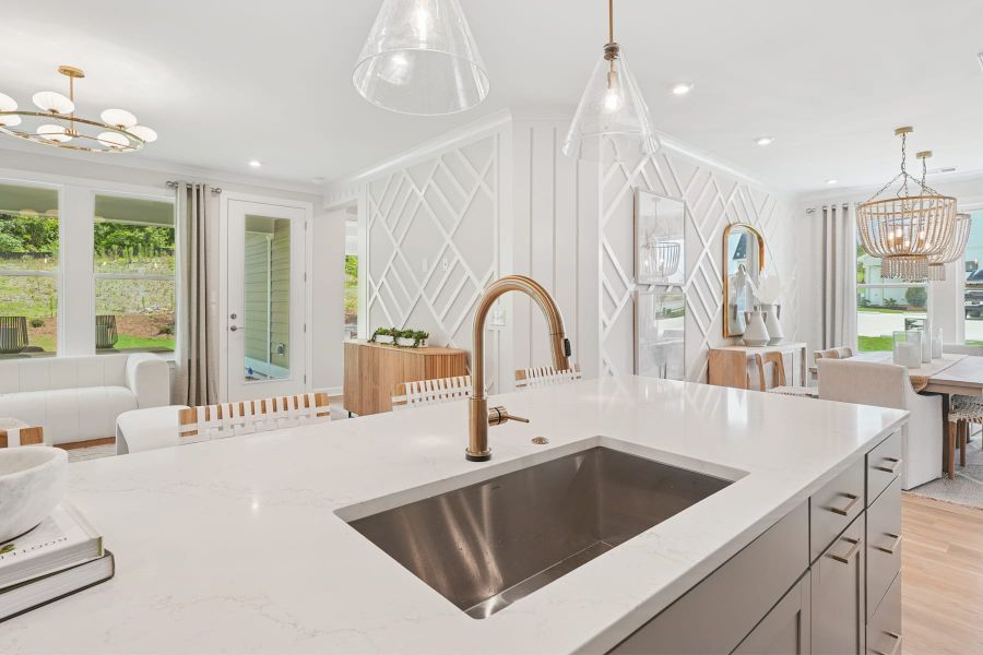 Representative interior finishes for a home built from the Oak Haven by Tri Pointe Homes in Altis At Serenity, Fuquay Varina (Image 21).