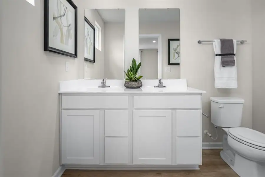 Representative furnished interior of a home built from the Tupelo by Ryan Homes in Williams Run, Bailey (Image 14).
