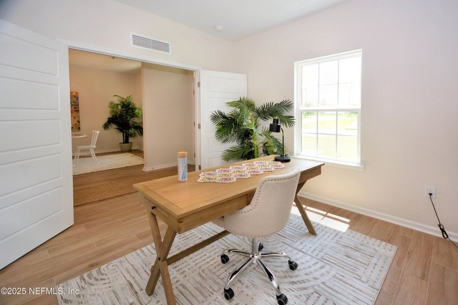 Furnished interior view inside a new home in , Jacksonville (Image 28).