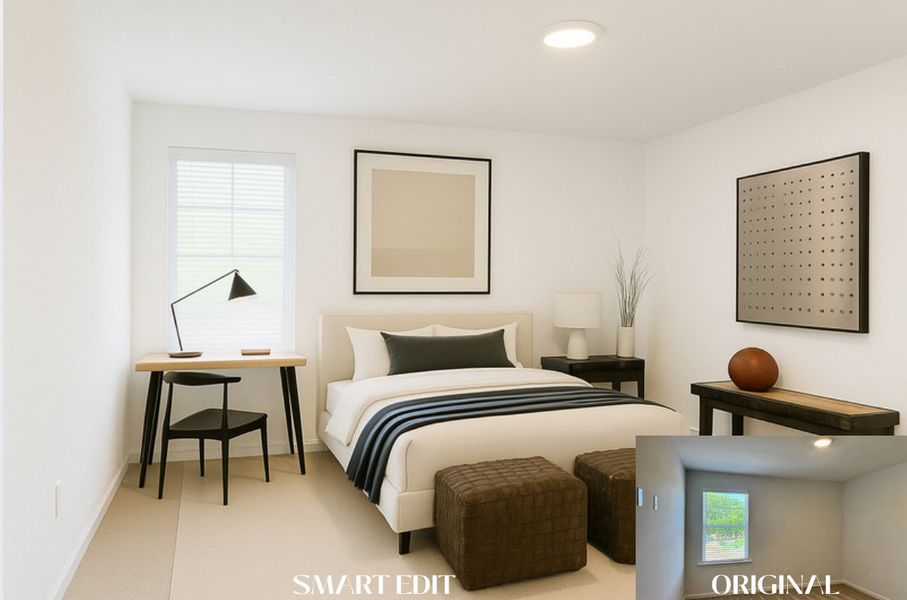 Furnished interior view inside a new home in Wheatfield, Shelbyville (Image 4).