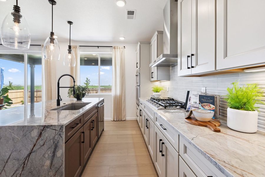 Representative furnished interior of a home built from the Jansen by Landsea Homes in Cherry Meadows, Brighton (Image 31).
