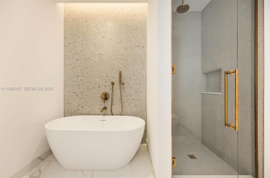 Furnished interior view inside a new home in Mr. C Residences, Miami (Image 19).