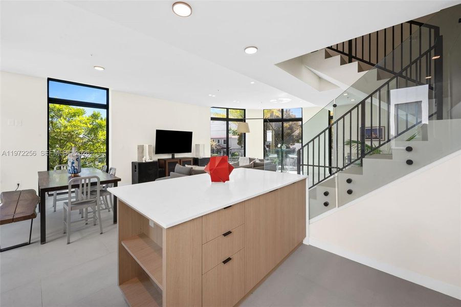 Furnished interior view inside a new home in , Miami (Image 10). Furnished interior view inside a new home in , Miami (Image 10).