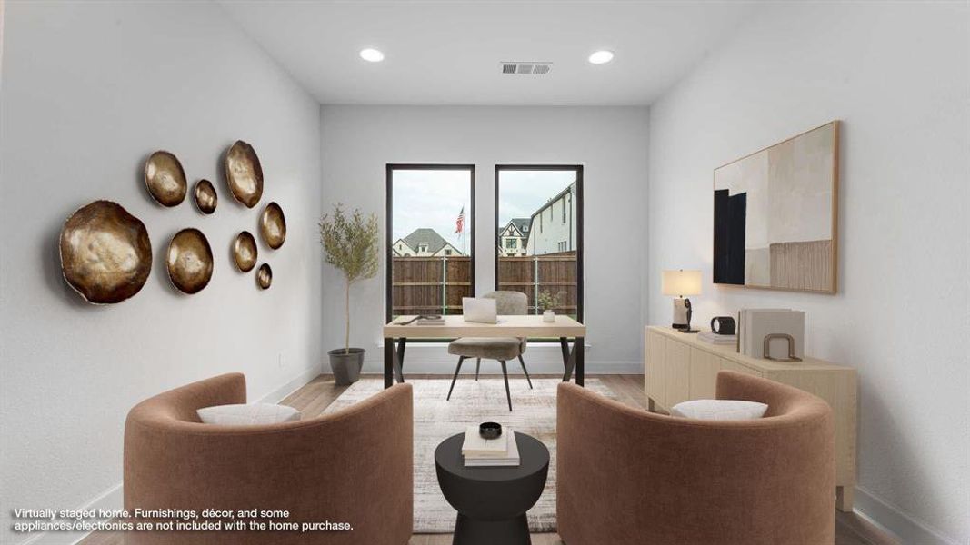 Furnished interior view inside a new home in The Lakes Of Somercrest 60', Midlothian (Image 9). Furnished interior view inside a new home in The Lakes Of Somercrest 60', Midlothian (Image 9).