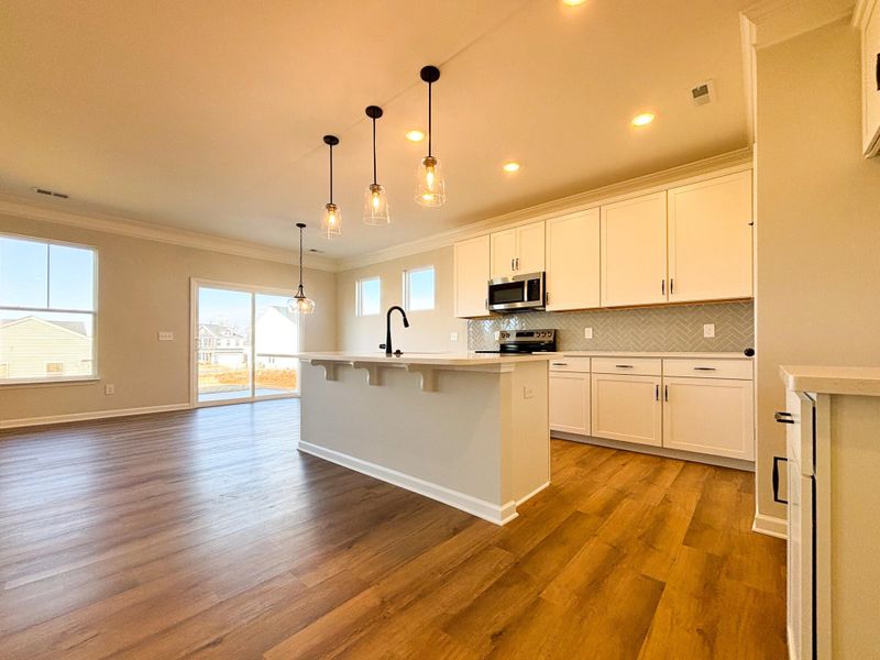 Furnished interior view inside a new home in Harrington, Greenville (Image 4).