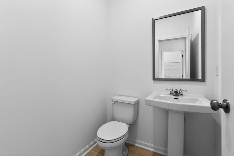 Furnished interior view inside a new home in Weatherfield, Buford (Image 11).