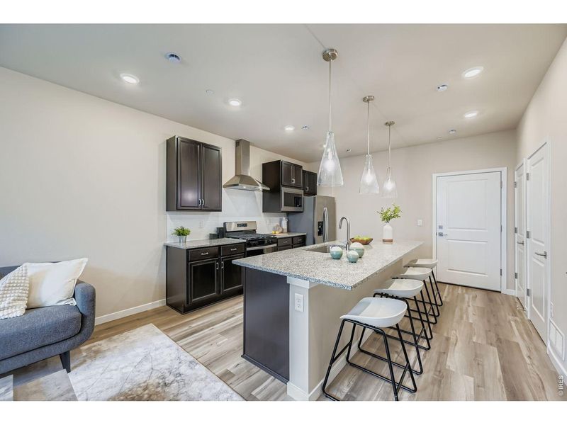 Furnished interior view inside a new home in Mountain Brook, Longmont (Image 25).