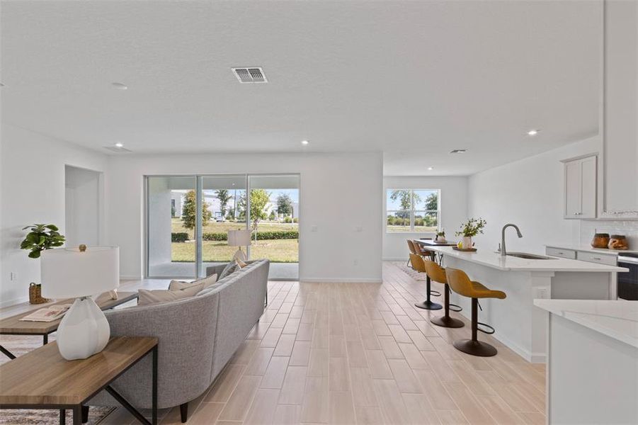 Furnished interior view inside a new home in Meadowlark Landing, Apopka (Image 7).