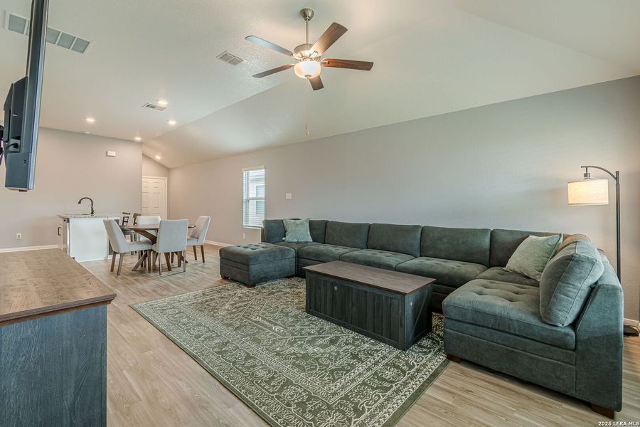 Furnished interior view inside a new home in Willow Point, San Antonio (Image 12).