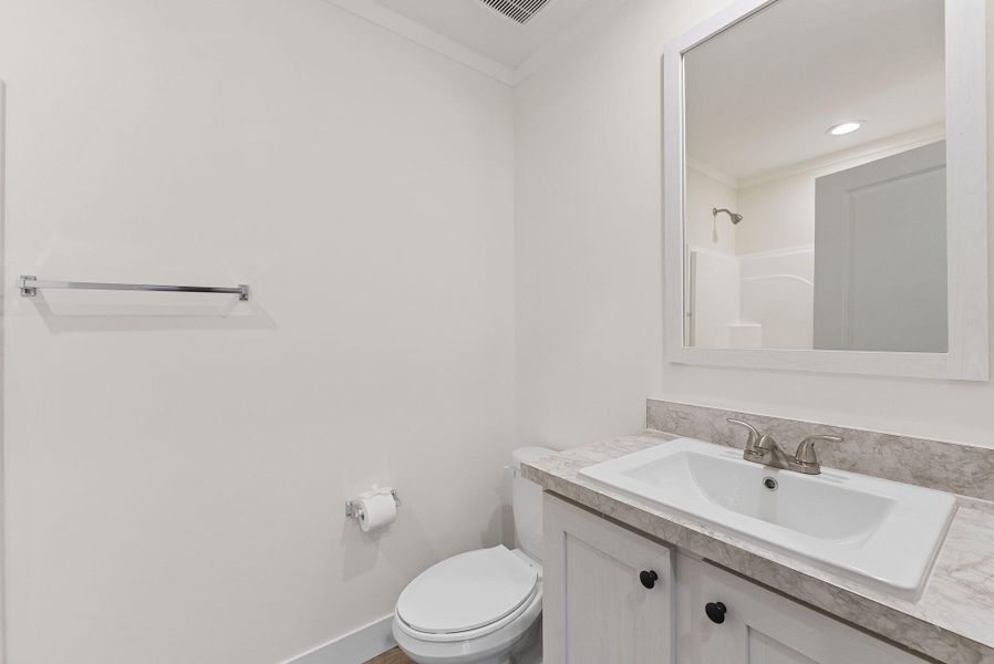 Furnished interior view inside a new home in , Ravenel (Image 10).