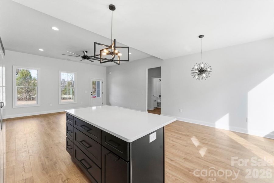 Furnished interior view inside a new home in , China Grove (Image 13).