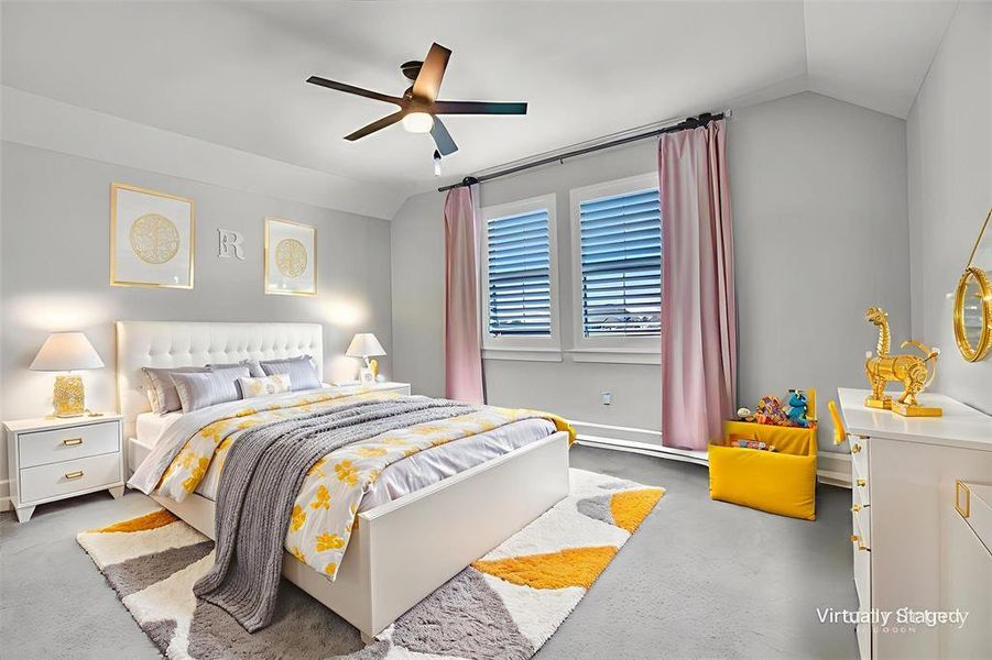 nursery virtually staged to show size of room nursery virtually staged to show size of room