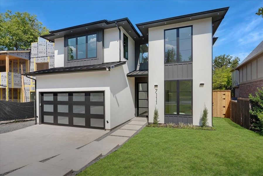 Exterior details and patio area of a home in , Dallas (Image 22). Exterior details and patio area of a home in , Dallas (Image 22).