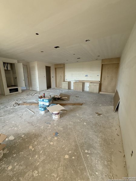 In-progress construction of a new home in , San Antonio, TX (Image 19).
