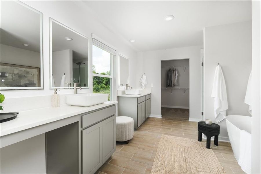 Furnished interior view inside a new home in Southern Hills, McDonough (Image 23).