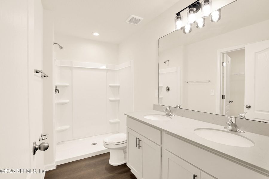 Furnished interior view inside a new home in , Green Cove Springs (Image 11). Furnished interior view inside a new home in , Green Cove Springs (Image 11).