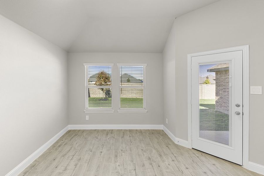 Representative exterior photo of a completed home built from the Chester by Impression Homes in Arcadia Trails, Balch Springs, TX (Image 13).