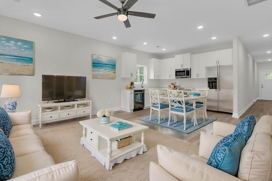 Furnished interior view inside a new home in , Ladson (Image 3).