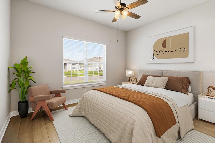 Furnished interior view inside a new home in Del Webb Sunbridge, St. Cloud (Image 33).