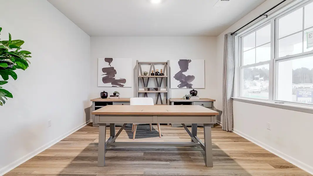 Furnished interior view inside a new home in The Lakes at North Glynn, Brunswick (Image 4).