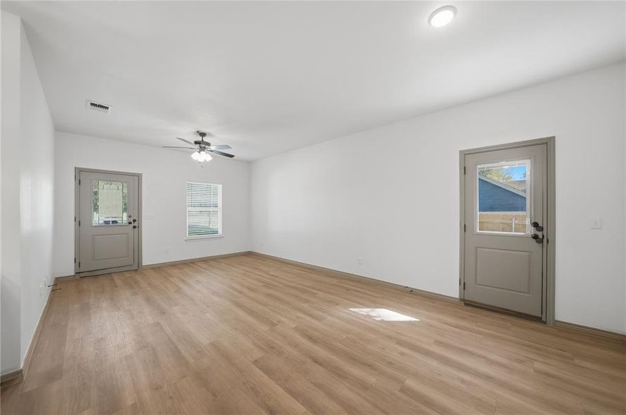 Spacious, unfurnished interior of a new home in , Covington (Image 16). Spacious, unfurnished interior of a new home in , Covington (Image 16).