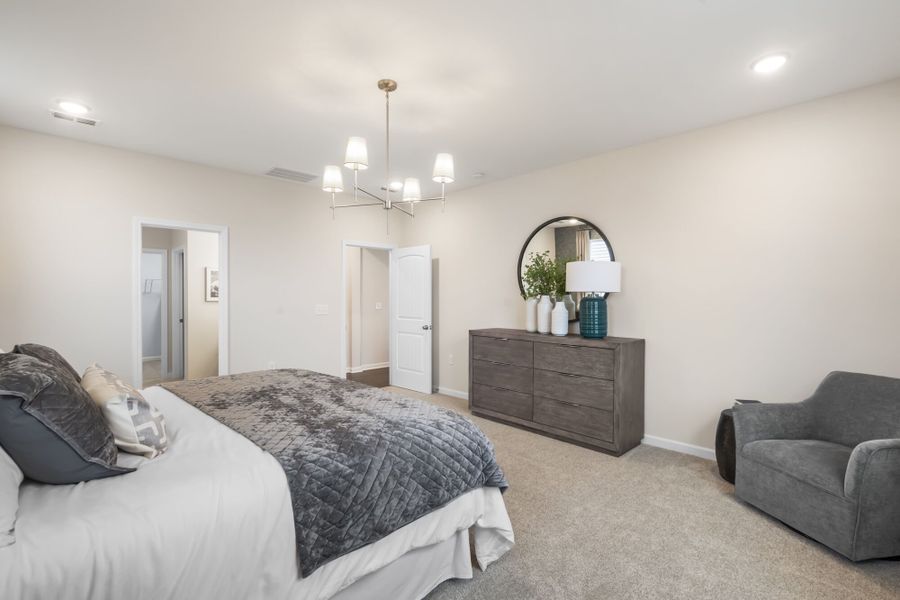 Clearwater Model Home - Owner's Bedroom