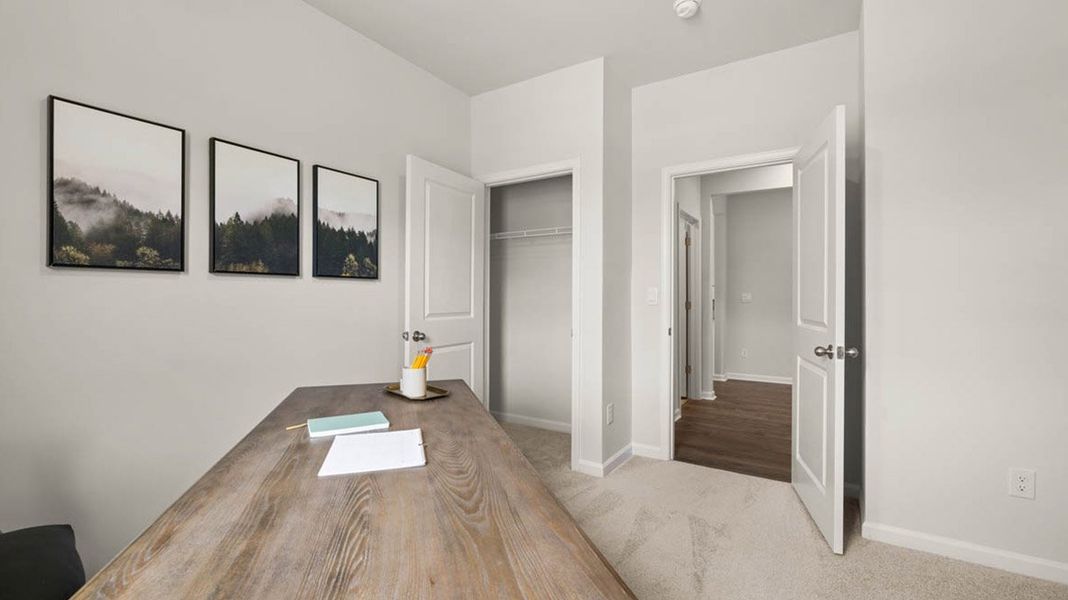 Representative unfurnished interior of a home built from the Plan by D.R. Horton in Wrenfield at Chanticleer, North Augusta (Image 23). Representative unfurnished interior of a home built from the Plan by D.R. Horton in Wrenfield at Chanticleer, North Augusta (Image 23).