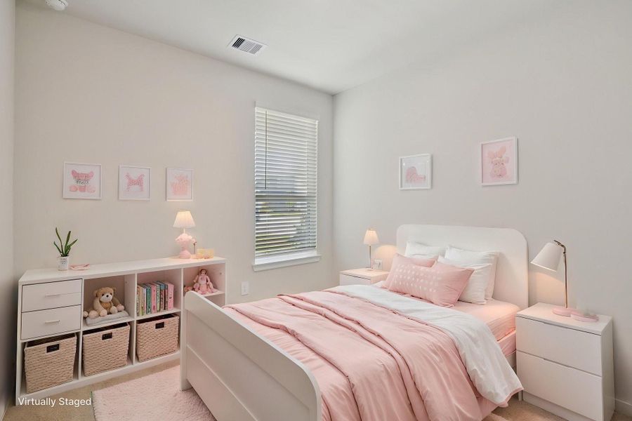 Furnished interior view inside a new home in Sanford Farms - Traditional Series, Waller (Image 13).