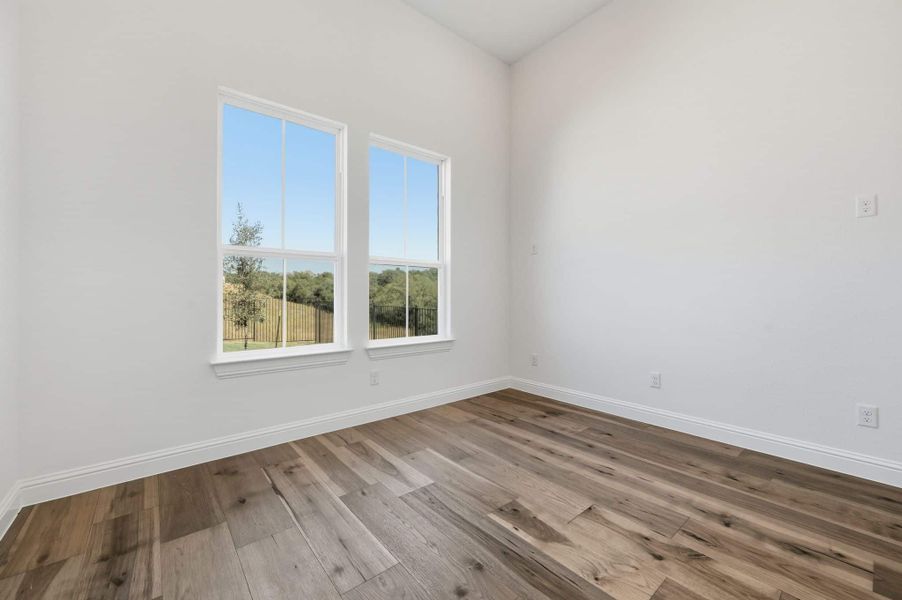 Spacious, unfurnished interior of a new home in Heights at San Gabriel, Georgetown (Image 23).