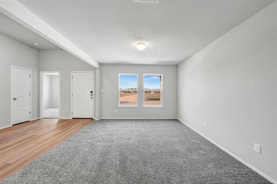 Spacious, unfurnished interior of a new home in Carillon, Manor (Image 37).