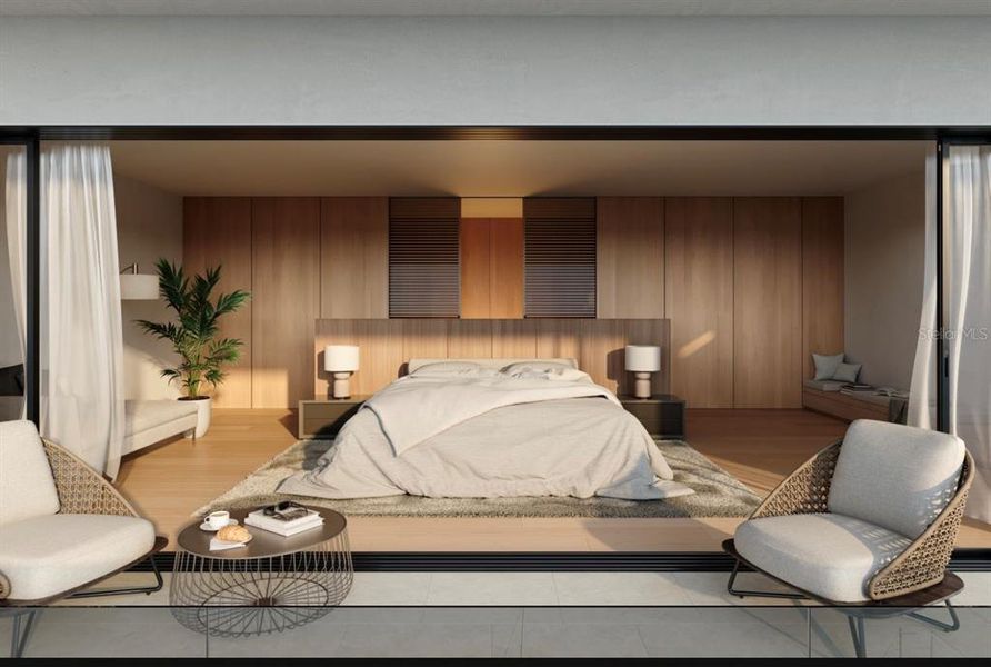 Furnished interior view inside a new home in , Palm Coast (Image 2).