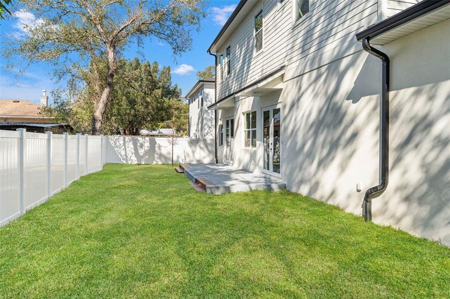 Exterior details and patio area of a home in , Tampa (Image 33). Exterior details and patio area of a home in , Tampa (Image 33).