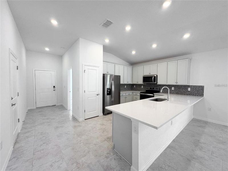 Furnished interior view inside a new home in , Rotonda West (Image 16).