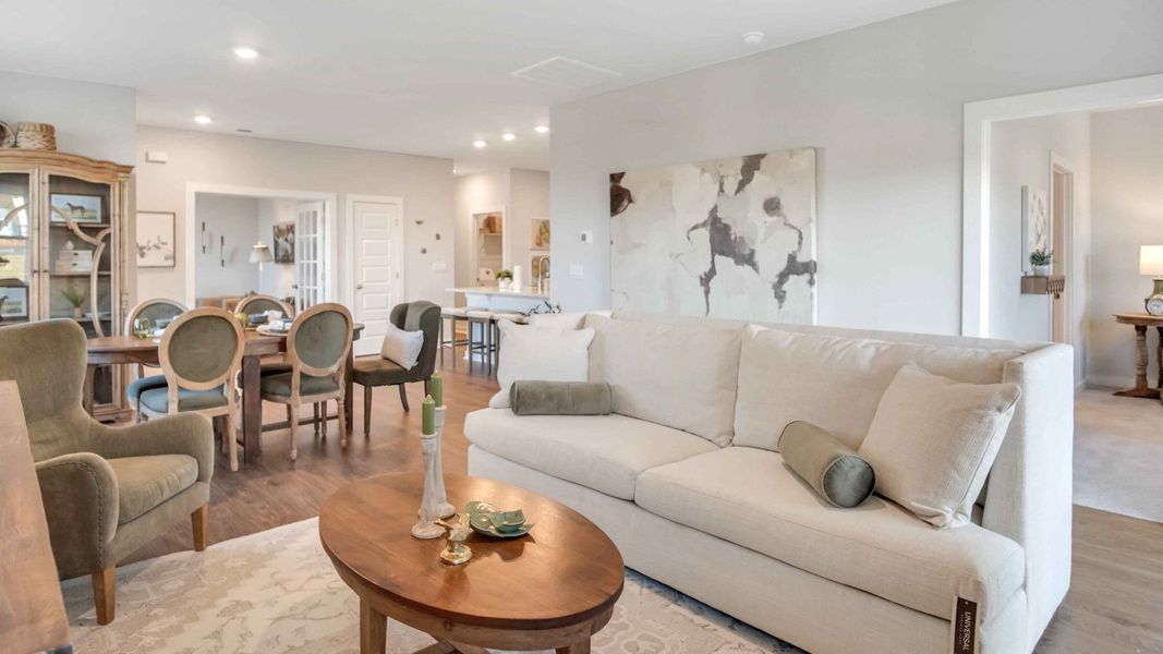 Furnished interior view inside a new home in Nexus South, Gallatin (Image 6).