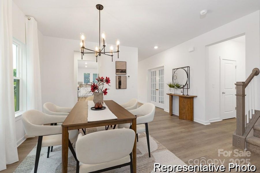 Furnished interior view inside a new home in Beaver Creek, Statesville (Image 3).