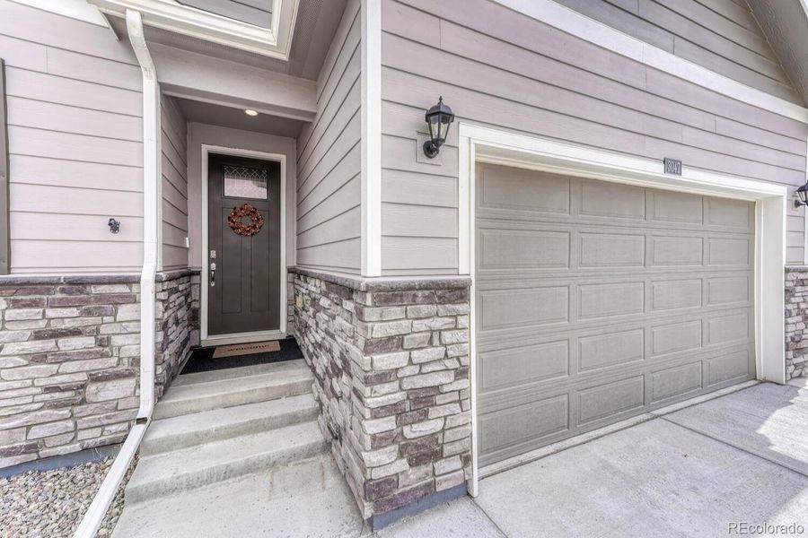 Exterior details and patio area of a home in Spring Valley Ranch, Elizabeth (Image 24).
