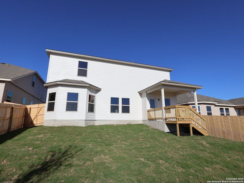 Exterior details and patio area of a home in Paloma Park, Converse (Image 22). Exterior details and patio area of a home in Paloma Park, Converse (Image 22).
