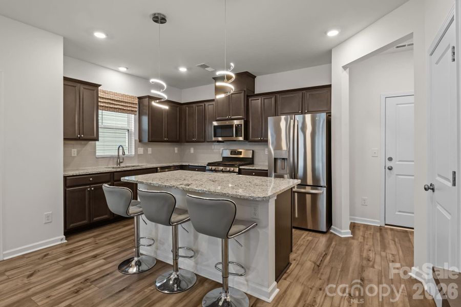 Furnished interior view inside a new home in , Charlotte (Image 6).