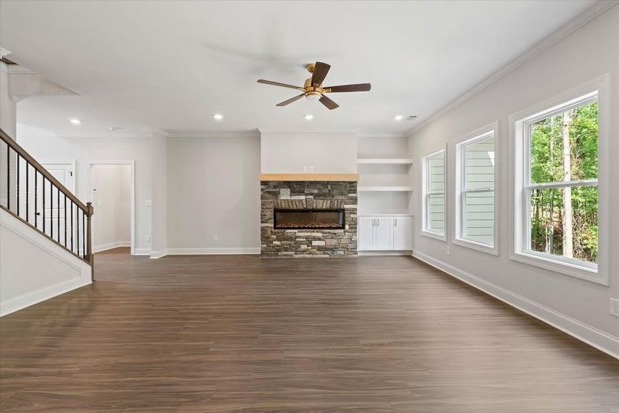 Spacious, unfurnished interior of a new home in , Winston (Image 45). Spacious, unfurnished interior of a new home in , Winston (Image 45).
