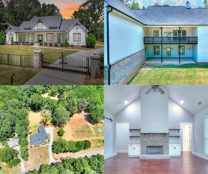 Exterior details and patio area of a home in , Monroe (Image 29).