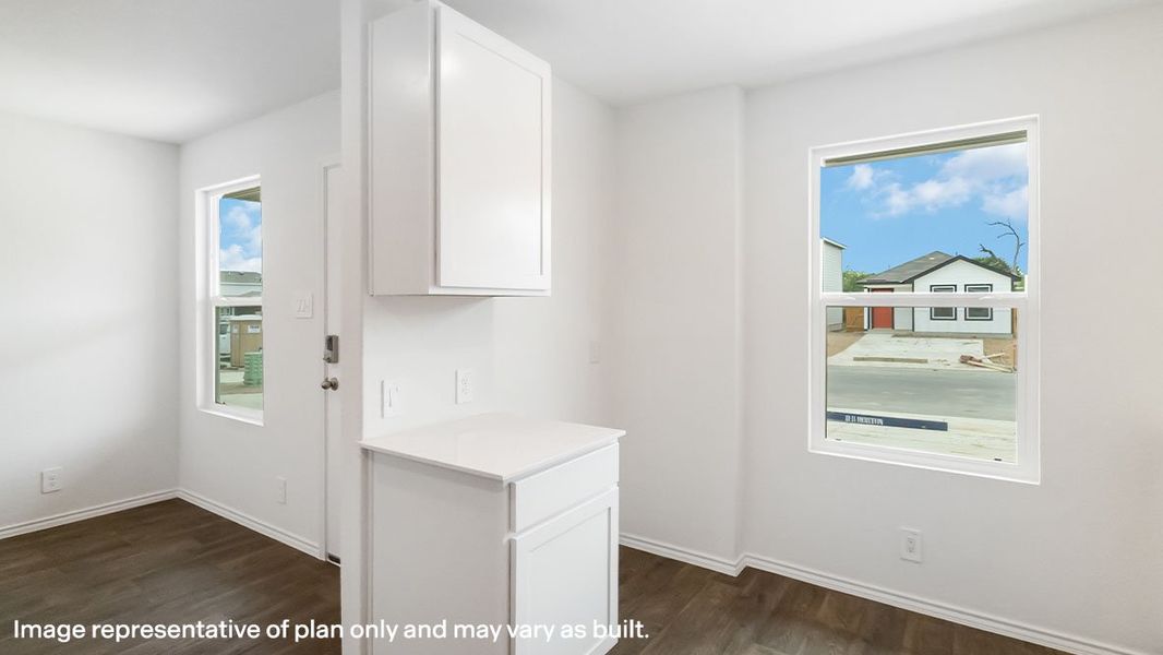 Representative furnished interior of a home built from the The Gabriel by D.R. Horton in Sonora, San Antonio (Image 9).