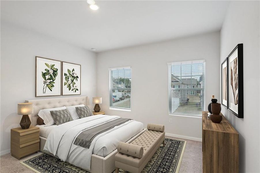 Furnished interior view inside a new home in , Grayson (Image 10). Furnished interior view inside a new home in , Grayson (Image 10).