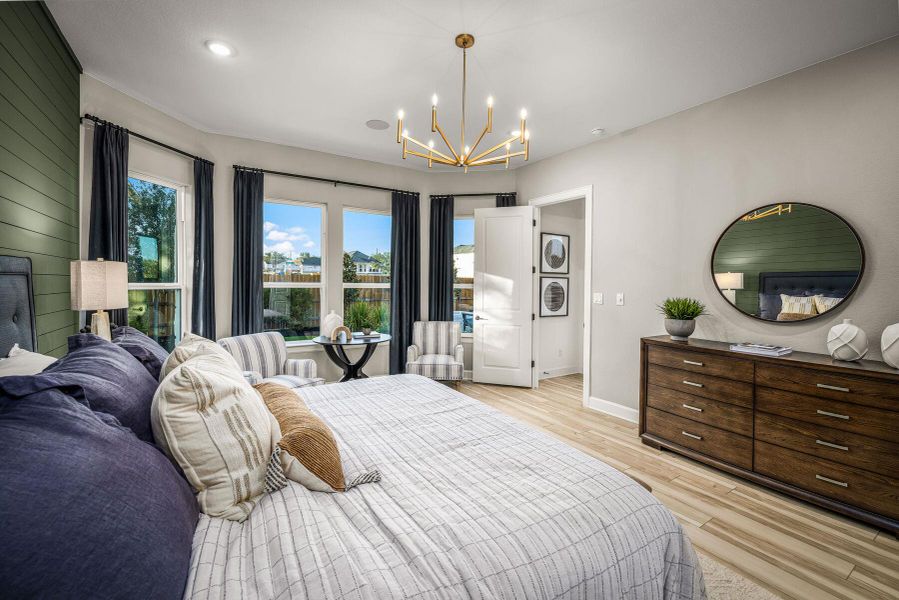Furnished interior view inside a new home in Heritage, Dripping Springs (Image 11). Furnished interior view inside a new home in Heritage, Dripping Springs (Image 11).