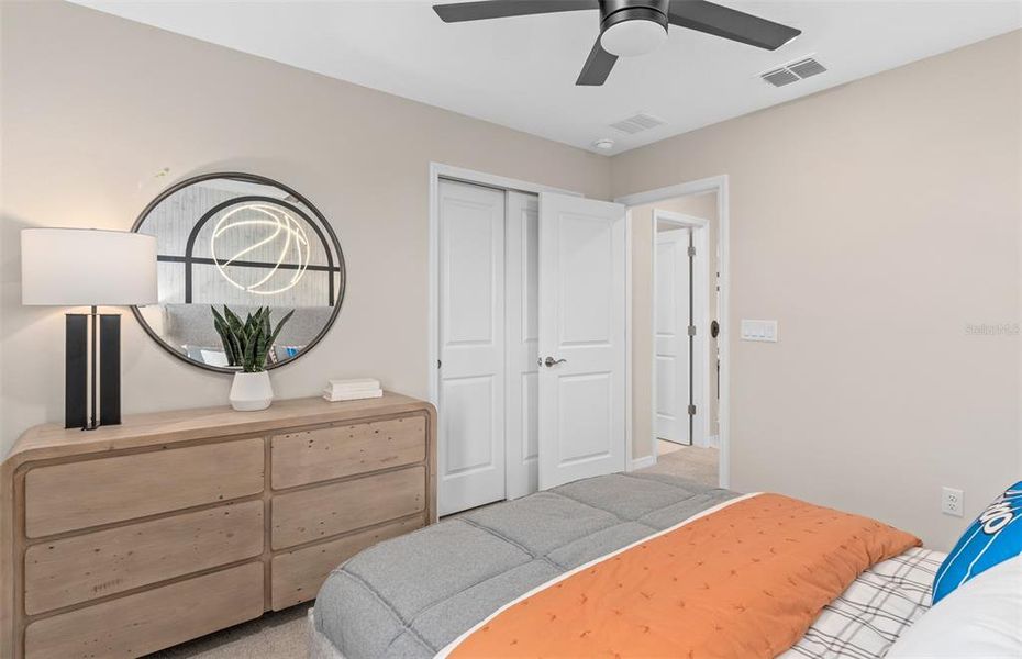 Furnished interior view inside a new home in Winding Meadows, Apopka (Image 22).