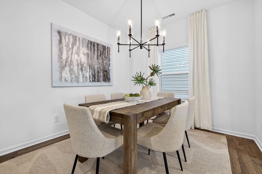 Furnished interior view inside a new home in Edgewater - The Cottages, Lancaster (Image 9).