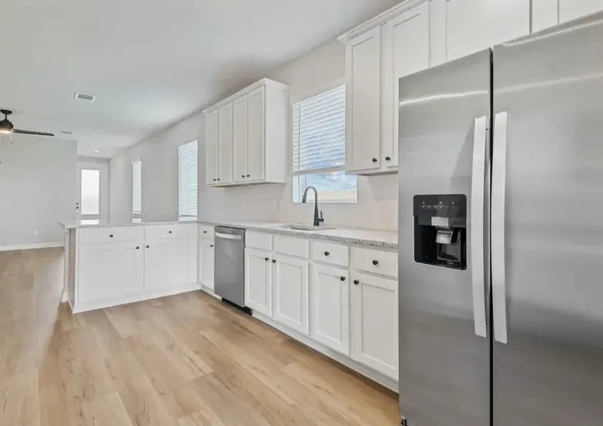Chef-ready kitchen with stainless steel appliances