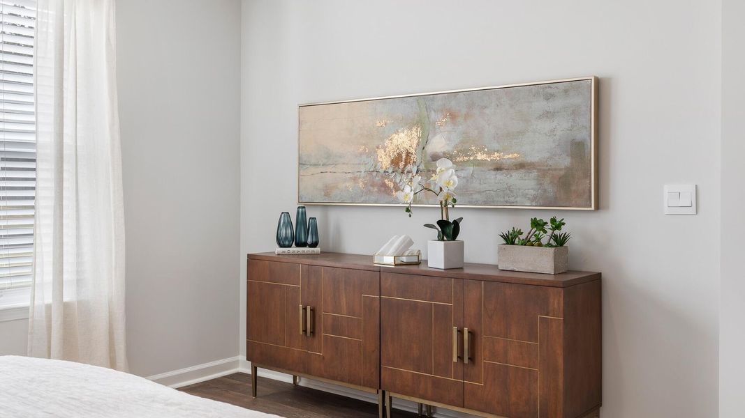 Furnished interior view inside a new home in Marion Village, Santee (Image 18).