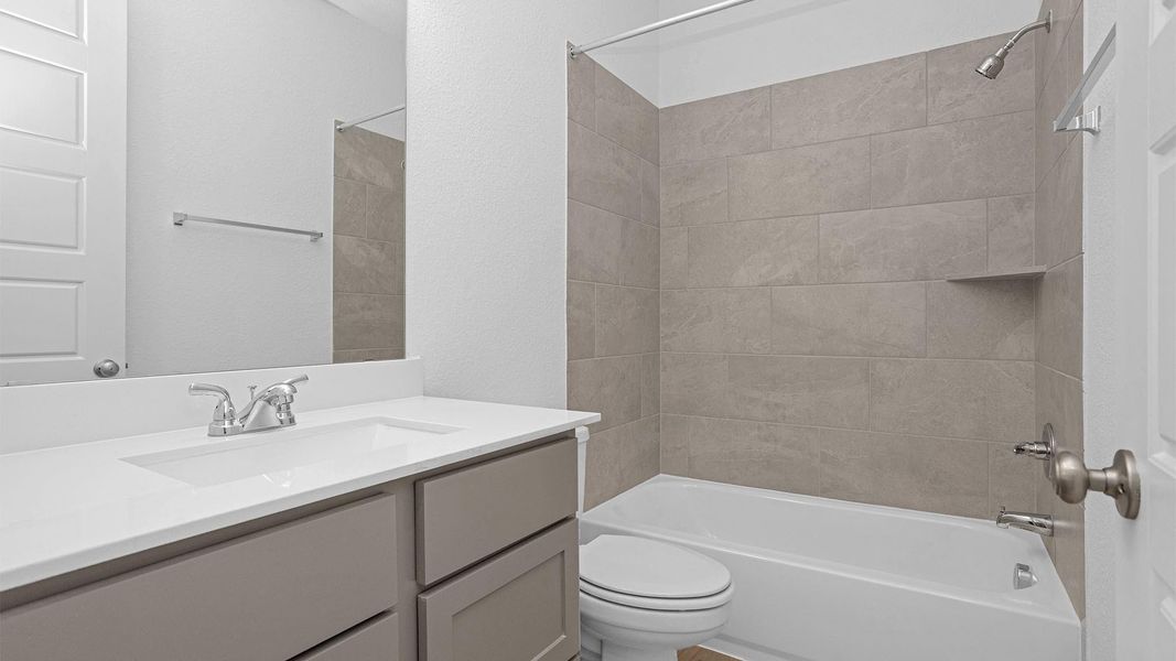 Furnished interior view inside a new home in Everly, Hockley (Image 5).