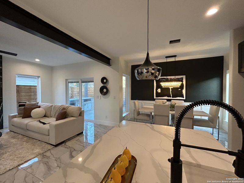 Furnished interior view inside a new home in , San Antonio (Image 9).